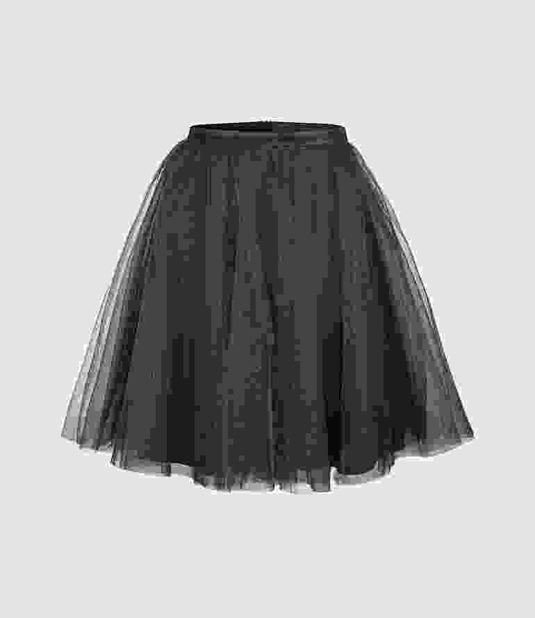 Simple A Line Elastic Band Skirt